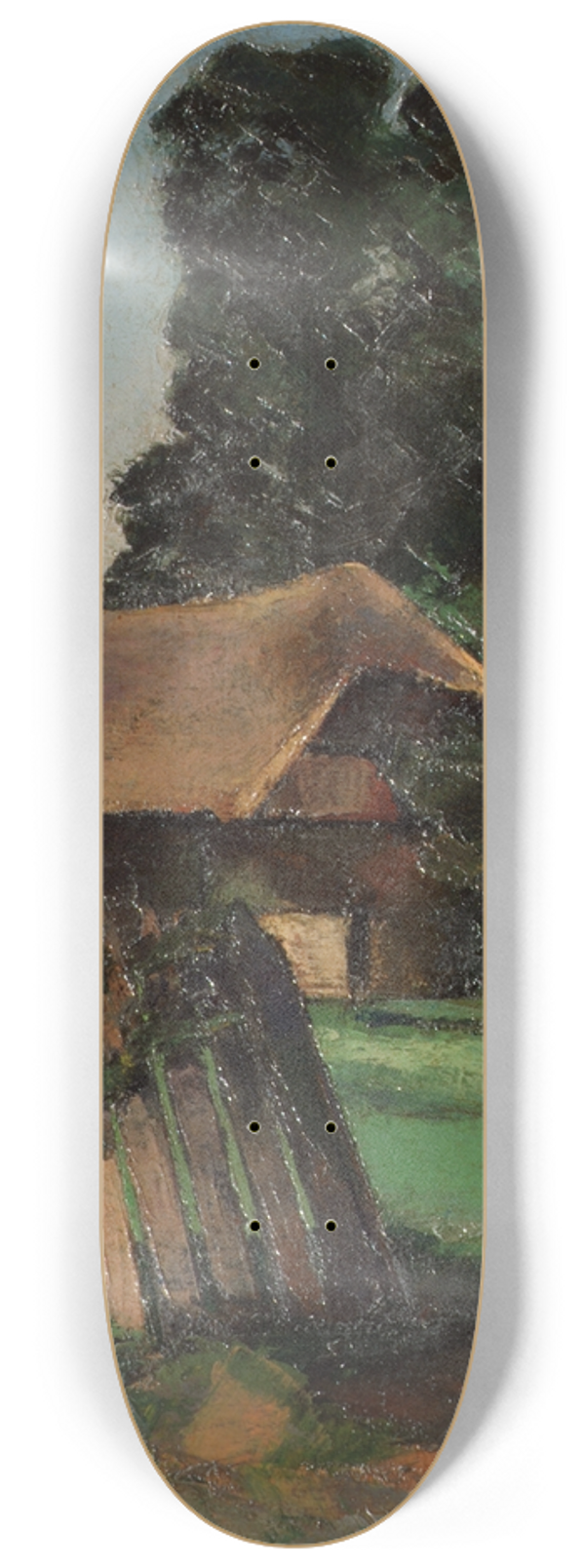 Egge Sturm-Skrla - Landschaft 8.25 inch art skate deck