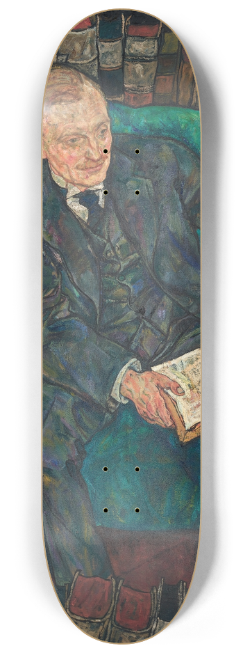 Egon Schiele - Dr. Hugo Koller 8.25 inch art skate deck
