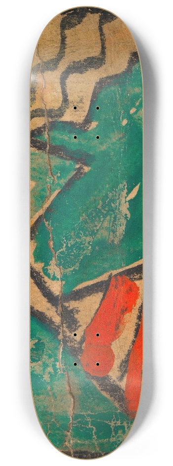 Egon Schiele - Tnzerin mit rot-weiem Rock 8.25 inch art skate deck