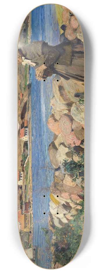 Eilif Peterssen - From the Norwegian Archipelago 8.25 inch art skate deck