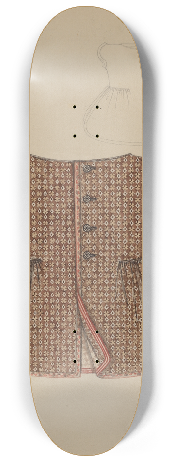 Eleanor Gausser - Girls Pinafore 8.25 inch art skate deck