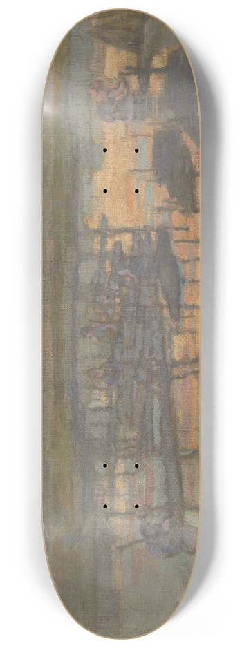 Elemr Halsz-Hradil - Manie konop 8.25 inch art skate deck