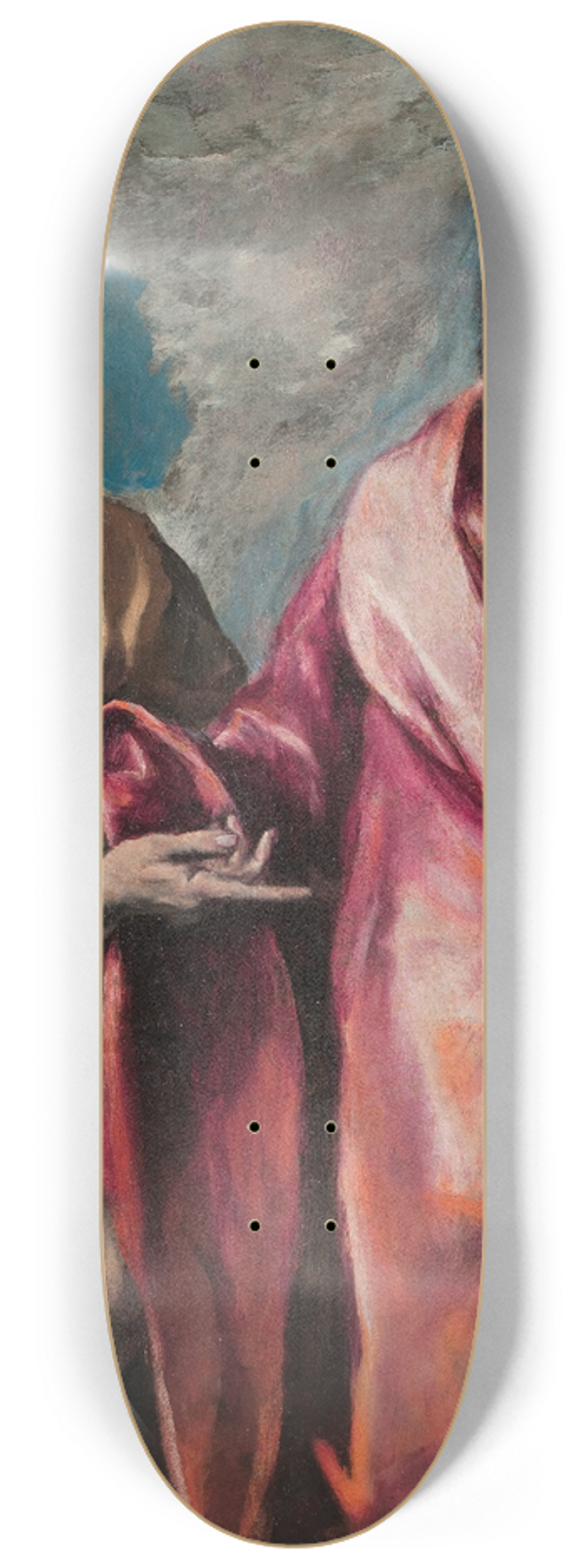 El Greco (Domenikos Theotokopoulos) - Saint Peter And Saint Paul 8.25 inch art skate deck