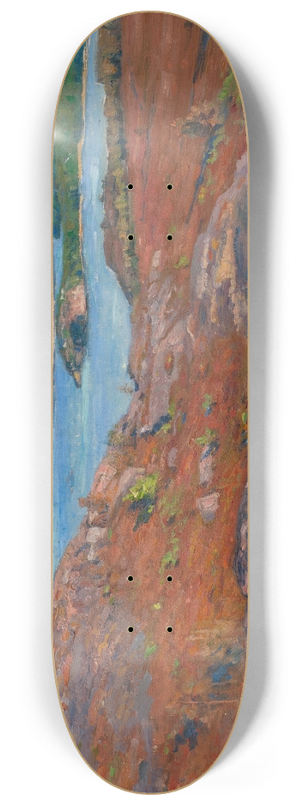 Elias Erdtman - Landscape. Fjrs, Halland 8.25 inch art skate deck