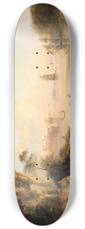 Elias Martin - Coast Landscape 8.25 inch art skate deck