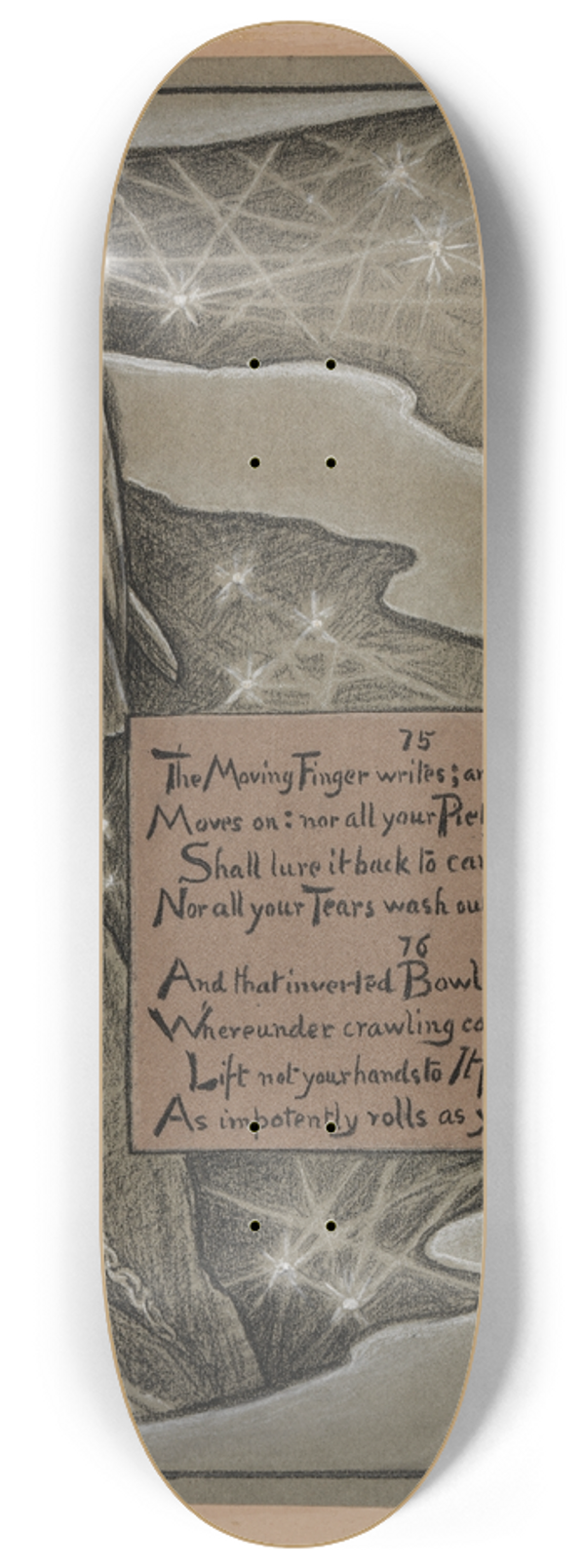 Elihu Vedder - Limitation 8.25 inch art skate deck