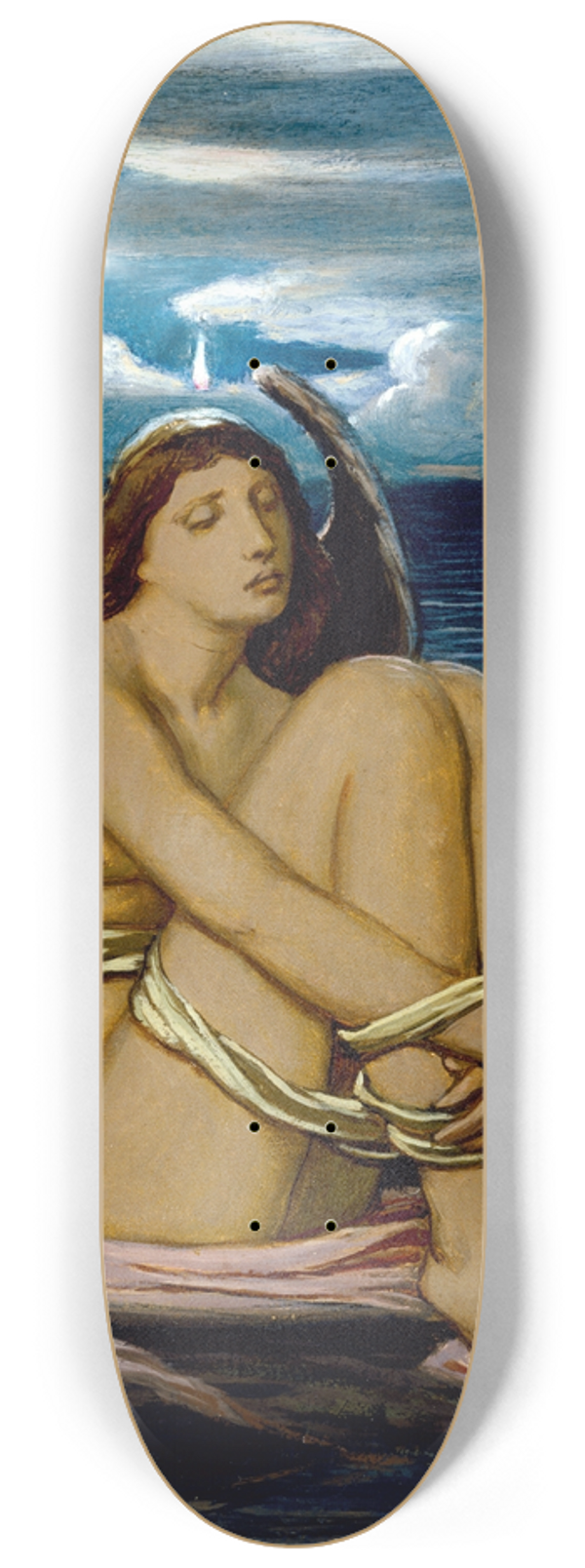Elihu Vedder - Soul in Bondage 8.25 inch art skate deck