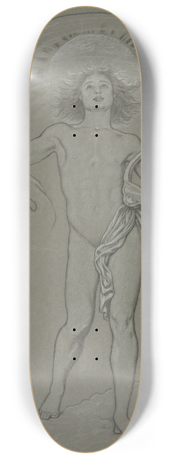 Elihu Vedder - Study forApollo 8.25 inch art skate deck
