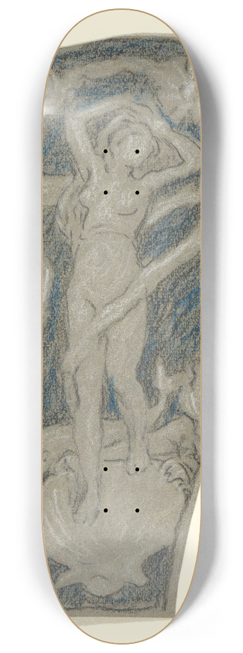 Elihu Vedder - Study forVenus 8.25 inch art skate deck