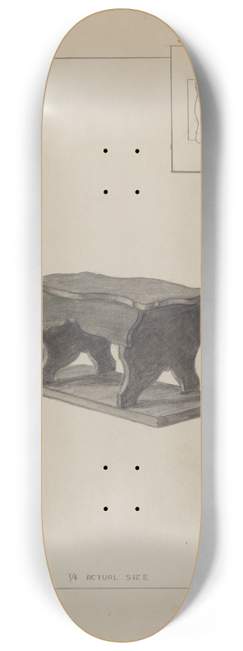 Albert Camilli - Childs Bench 8.25 inch art skate deck