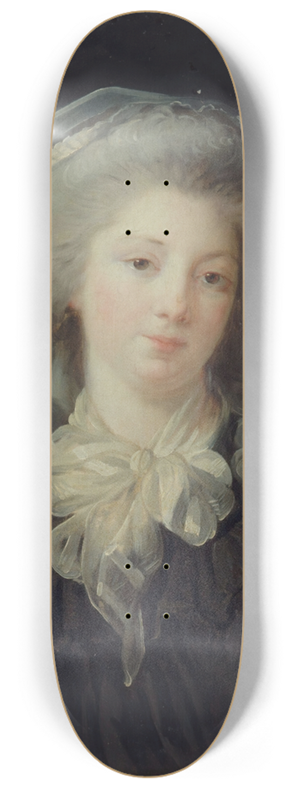 Elisabeth Louise Vige Le Brun - Portrait prsum de Charlotte-Franoise Bergeret de Norinval 8.25 inch art skate deck