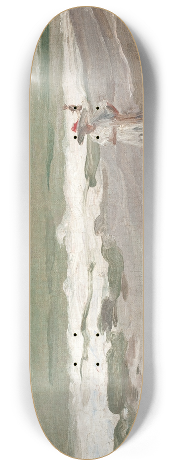 Eliseu Visconti - A Igrejinha (Copacabana) 8.25 inch art skate deck