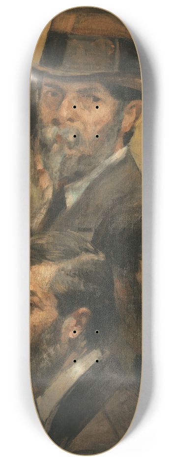 Eliseu Visconti - Autorretrato em quatro posies 8.25 inch art skate deck