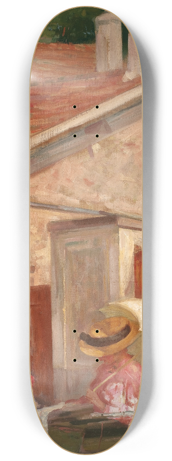 Eliseu Visconti - Minha famlia em Saint Hubert 8.25 inch art skate deck