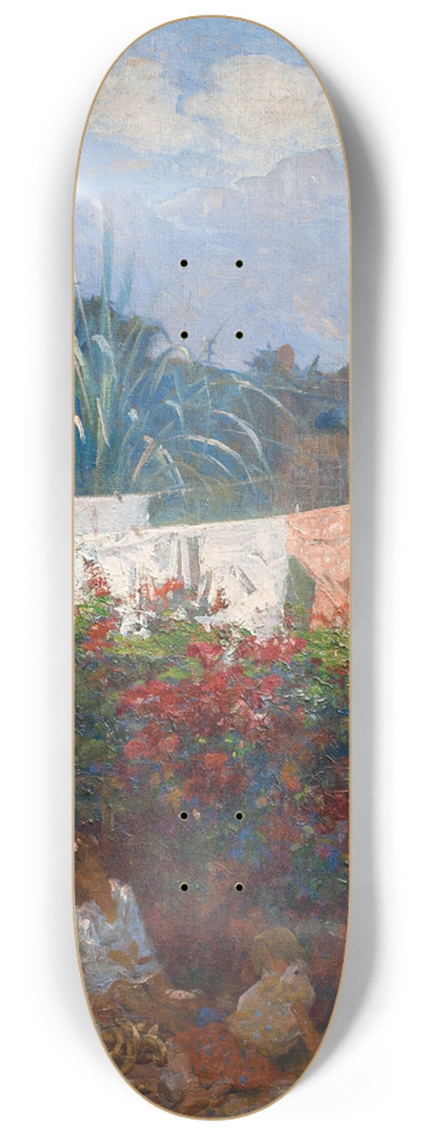 Eliseu Visconti - O batismo da boneca 8.25 inch art skate deck