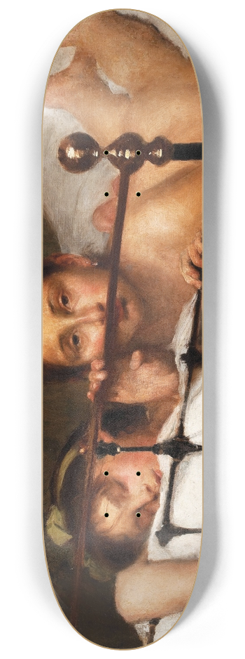 Eliseu Visconti - The two sisters or In summer 8.25 inch art skate deck