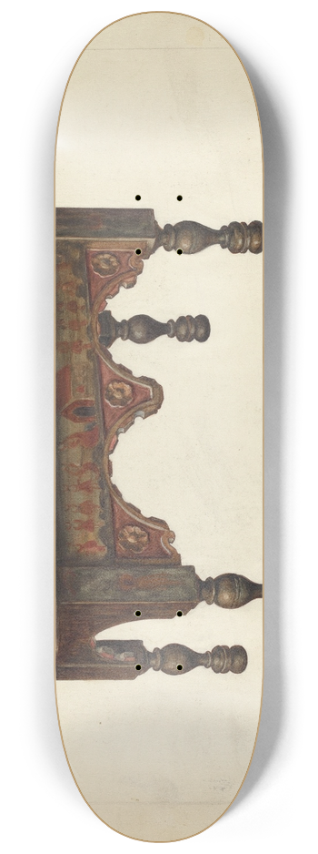 Elizabeth Curtis - Bench 8.25 inch art skate deck