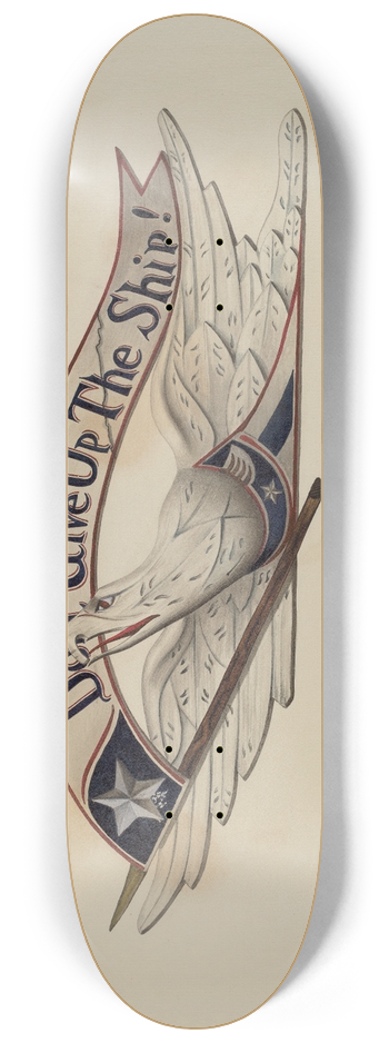 Elizabeth Moutal - Bellamy Eagle 8.25 inch art skate deck