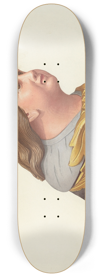 Elizabeth Moutal - Figurehead from Schooner Packet 8.25 inch art skate deck