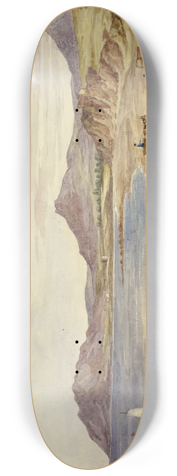 Elizabeth Murray - View of Wicklow Hills 8.25 inch art skate deck