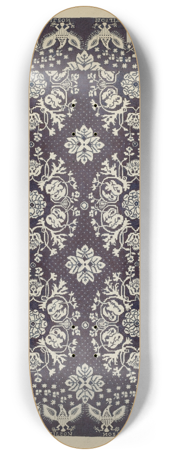 Elizabeth Valentine - Woven Bedspread 8.25 inch art skate deck