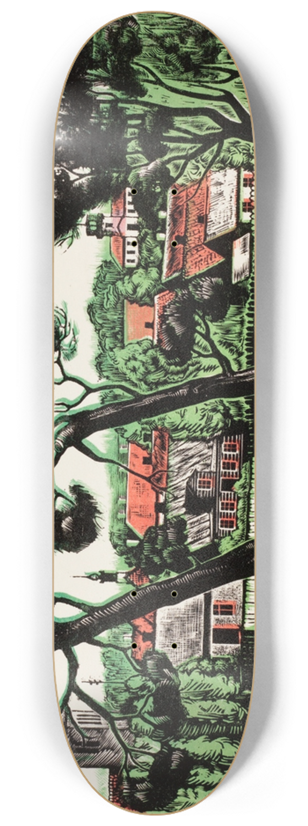 Ella Mtik - Tartu relinna vaade 8.25 inch art skate deck