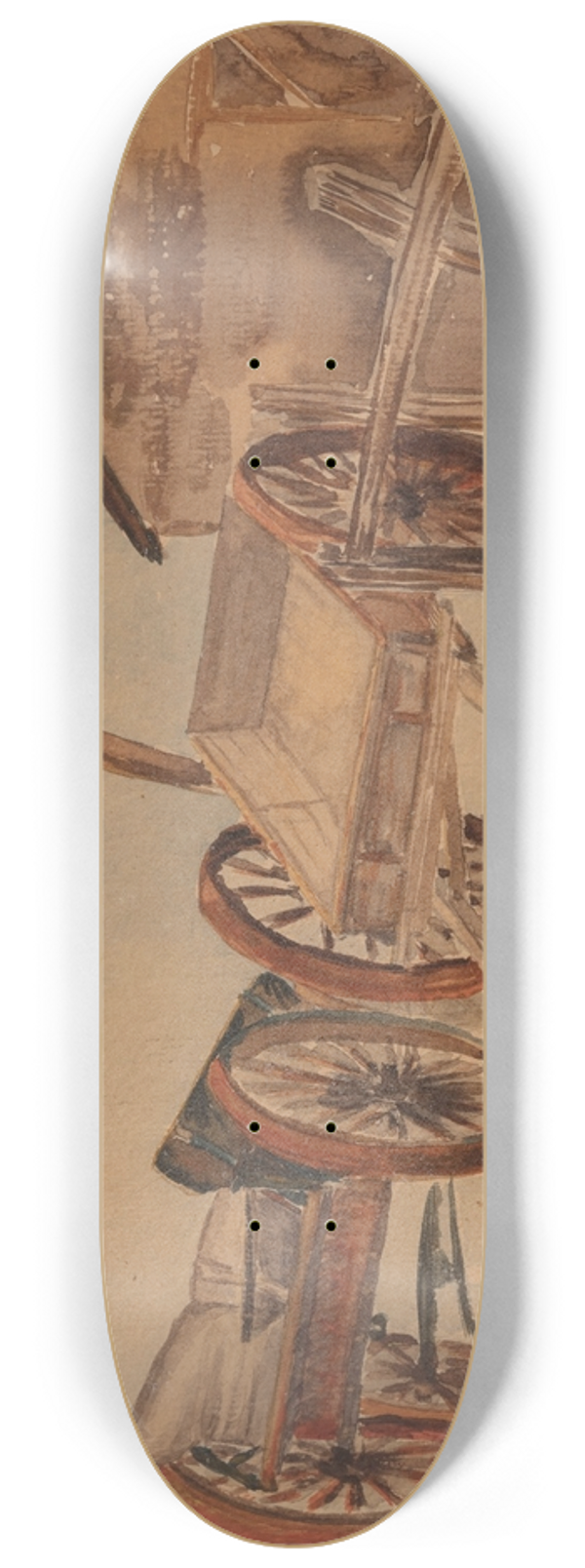 Elling William Gollings - Wagons 8.25 inch art skate deck