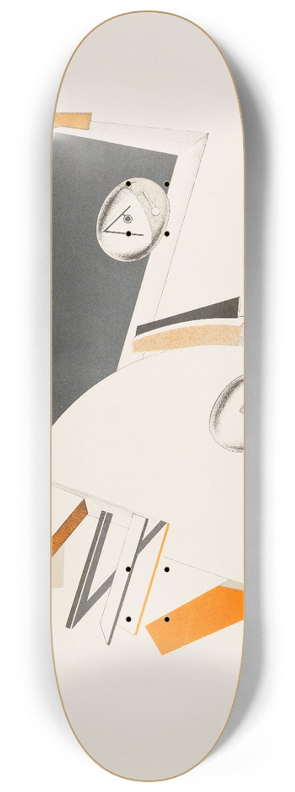 El Lissitzky - ngstliche 8.25 inch art skate deck