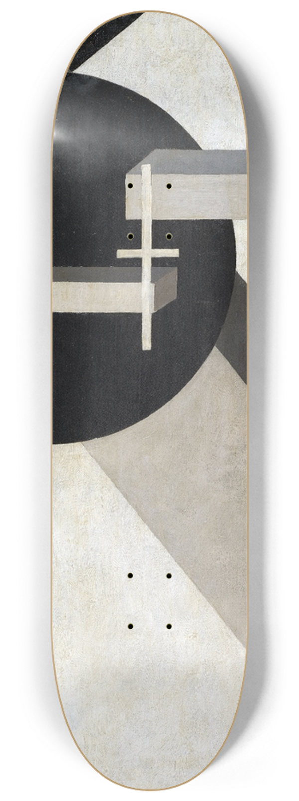 El Lissitzky - Proun 1D 8.25 inch art skate deck