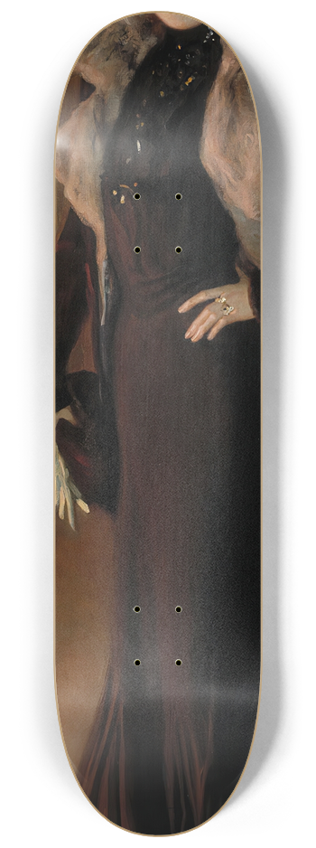 Albert Edelfelt - Portrait Of The Opera Singer Aino Ackt 8.25 inch art skate deck