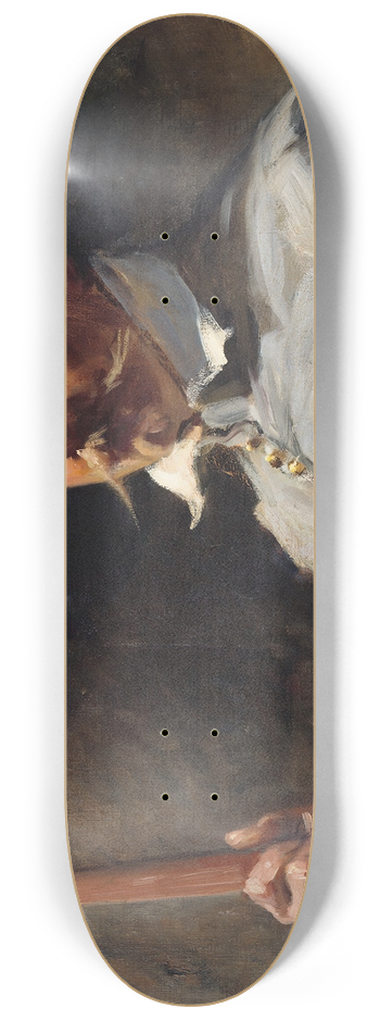 Albert Edelfelt - Self-Portrait in 17th Century Costume 8.25 inch art skate deck