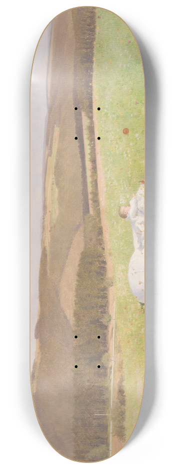 Emanuel Baschny - Sommeridyll 8.25 inch art skate deck