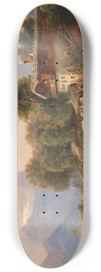 Emil Barbarini - Bei Berchtesgaden 8.25 inch art skate deck