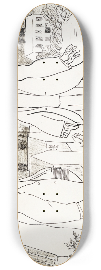 Albert Engstrm - 30 Degrees Celsius in the Shade 8.25 inch art skate deck