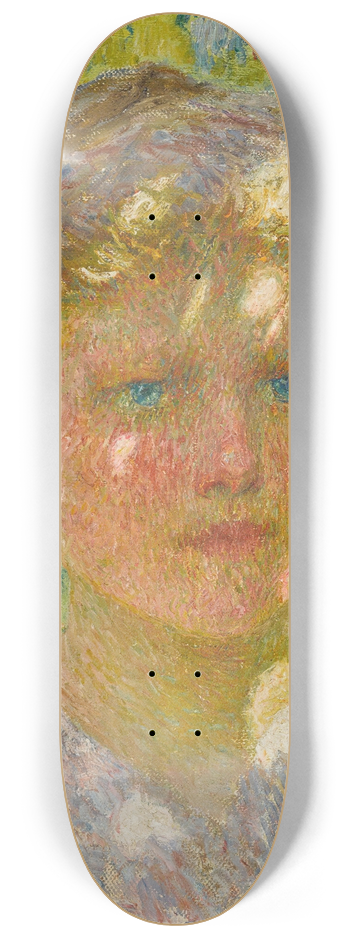 Emile Claus - Jeune fille aux cheveux blonds 8.25 inch art skate deck