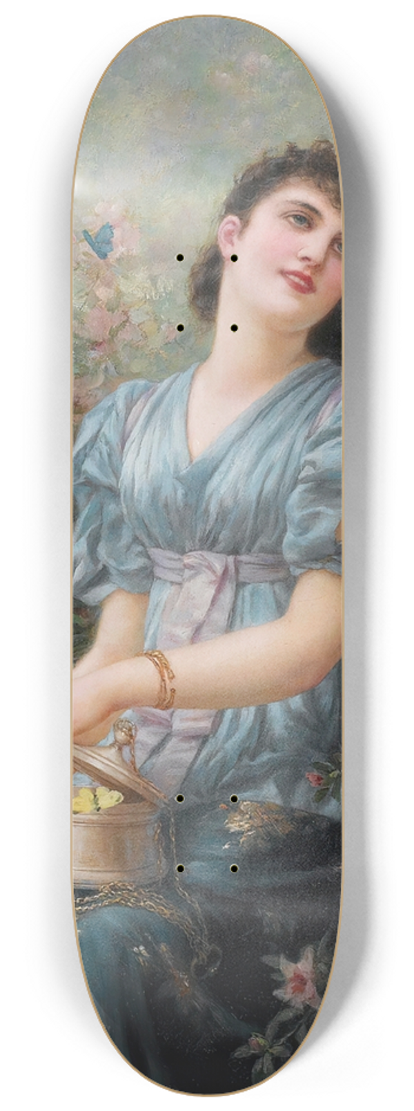 Emile Eisman-Semenowsky - Catching Butterflies 8.25 inch art skate deck