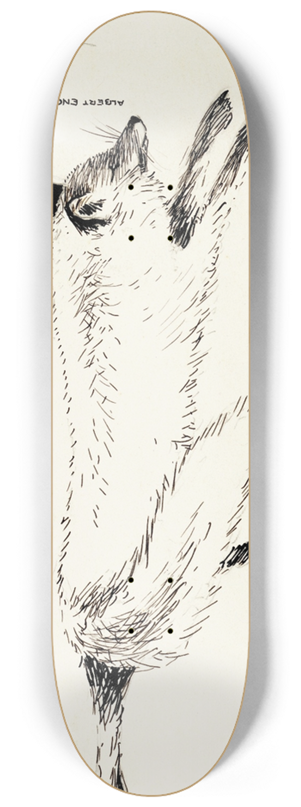 Albert Engstrm - Eager for the Hunt 8.25 inch art skate deck