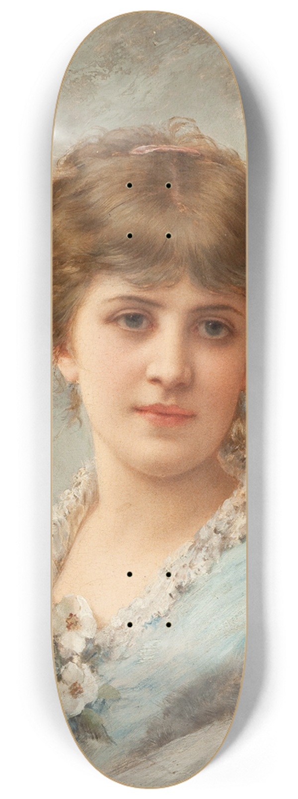 Emile Eisman-Semenowsky - Portrait of a Lady 8.25 inch art skate deck