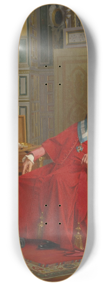 Emile Meyer - A Painting Cardinal 8.25 inch art skate deck