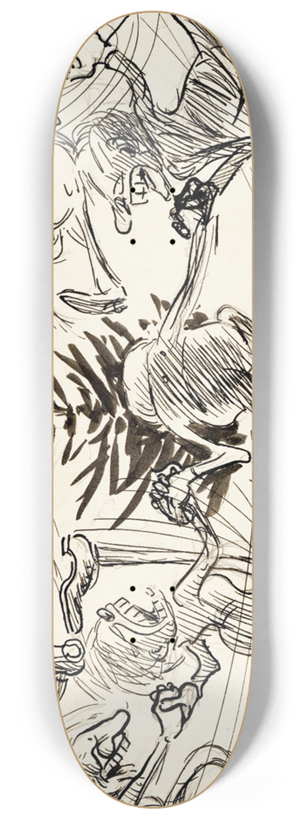 Albert Engstrm - Notes 8.25 inch art skate deck