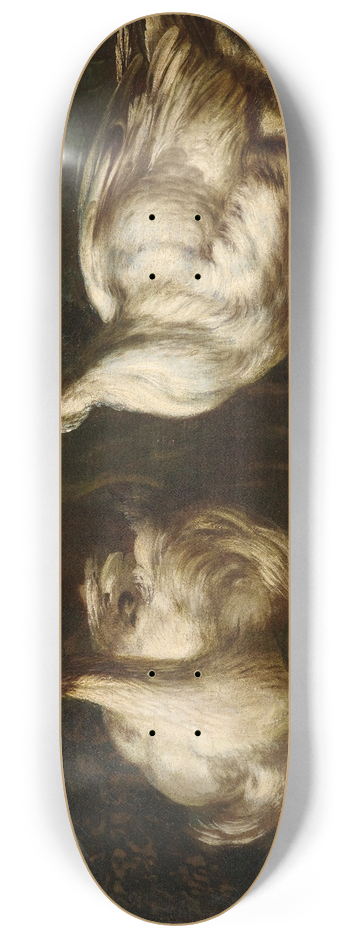 Emilian School - Ducks and Guinea Pigs 8.25 inch art skate deck