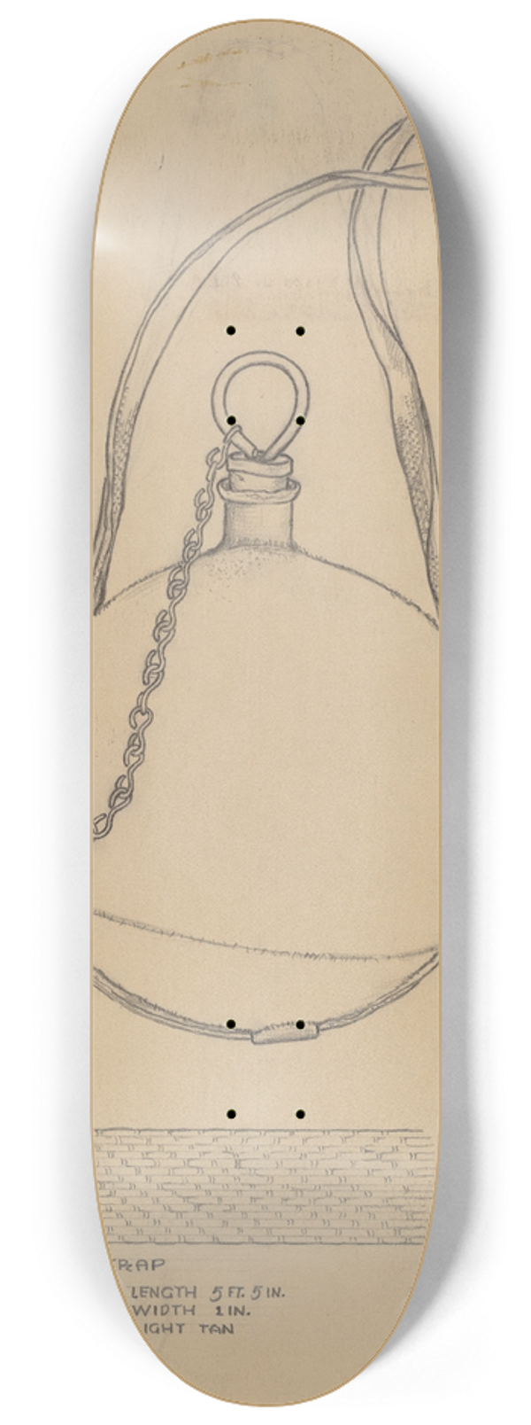 Emilio Zito - Canteen 8.25 inch art skate deck