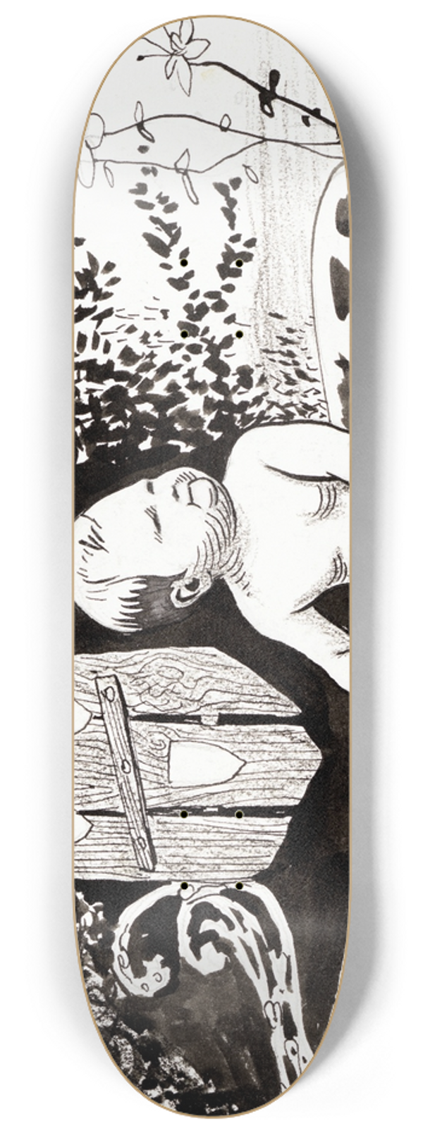 Albert Engstrm - To the Artists 8.25 inch art skate deck