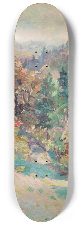 Emmanuel de La Villon - Valle de Calamine. Automne 8.25 inch art skate deck