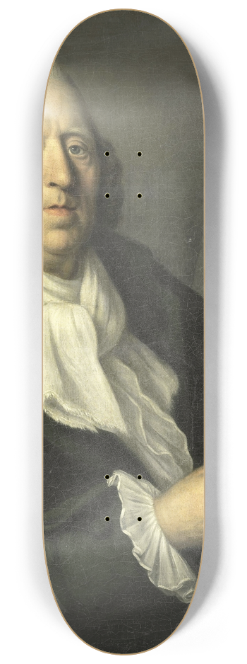 Engel Sam - Self Portrait at approximately 60 years of age 8.25 inch art skate deck