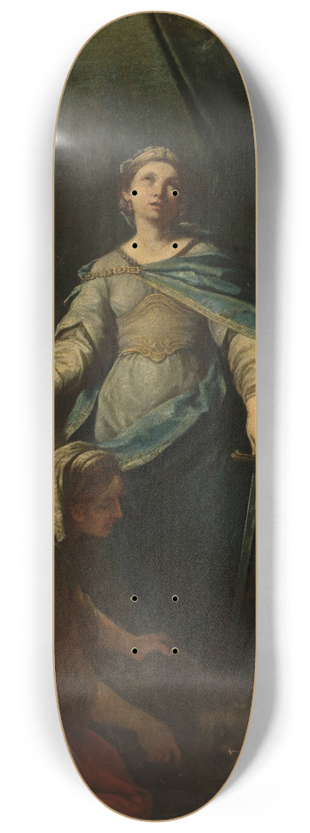 Ercole Graziani the Younger - Judith beheading Holofernes 8.25 inch art skate deck