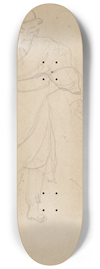 Eric Forbes-Robertson - tudes danimaux, de paysages et de modles 8.25 inch art skate deck