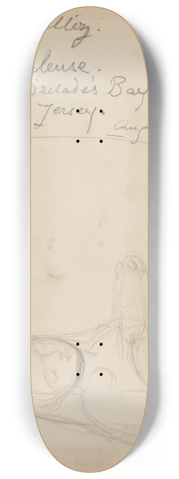 Eric Forbes-Robertson - tudes danimaux, de paysages et de modles 8.25 inch art skate deck