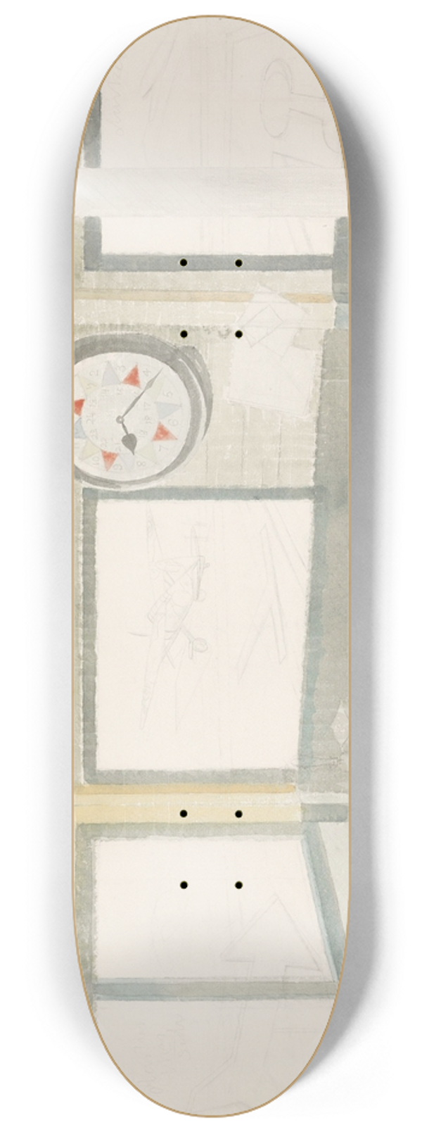 Eric Ravilious - The Operations Room 8.25 inch art skate deck