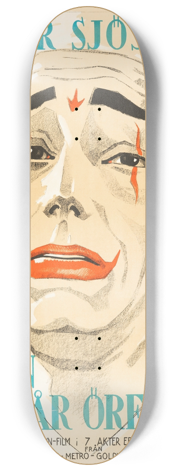 Eric Rohman - He Who Gets Slapped 8.25 inch art skate deck